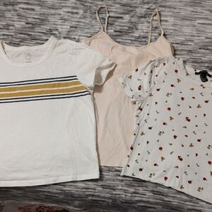 Set of 3 Juniors Summer Tops Sz Small